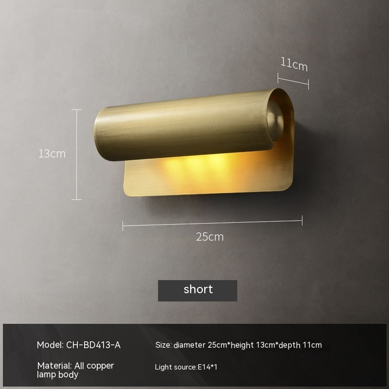 Copper Wall Lamp