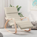 Rocking Chair Cream Fabric Londecor