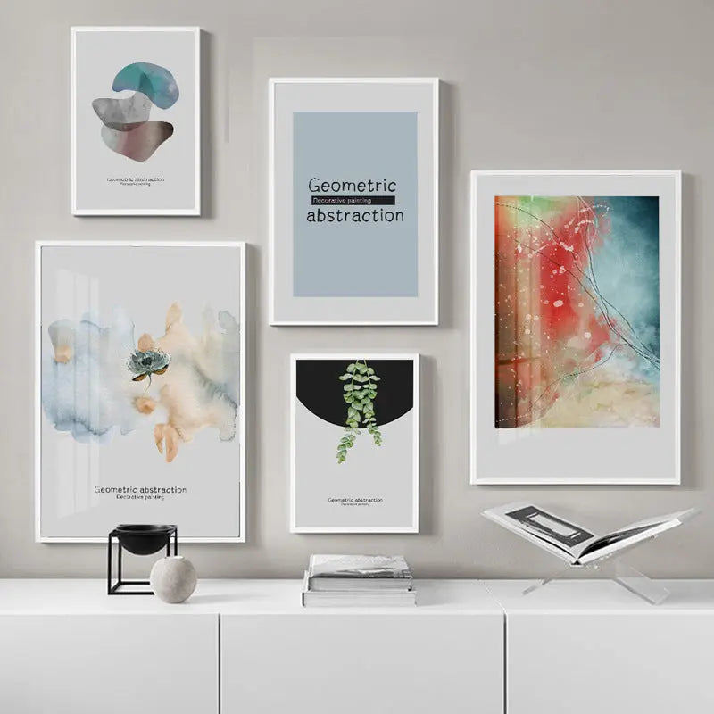 Modern Minimalist Living Room Decoration Painting Nordic Murals Londecor