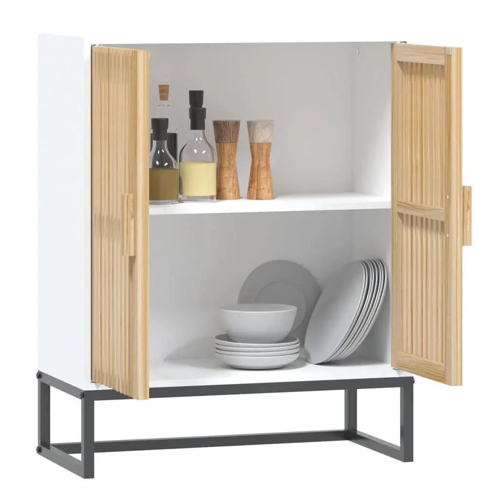 Sideboard White 60x30x75 cm Wood Londecor