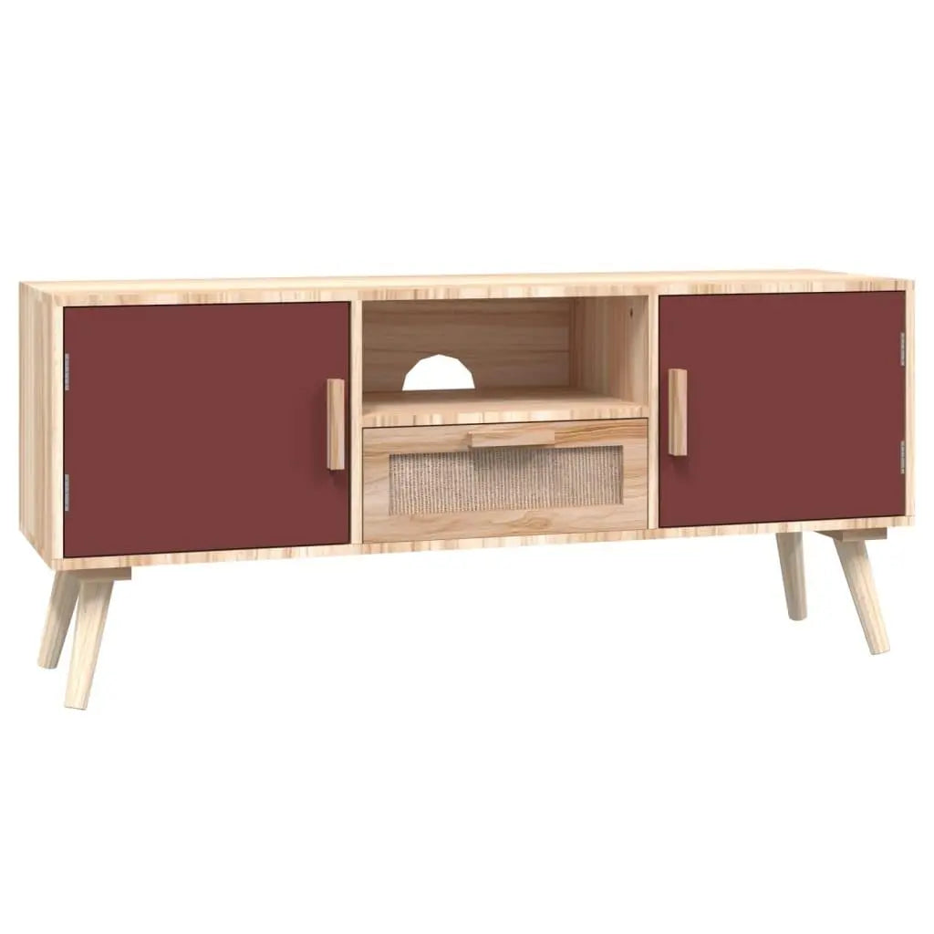 TV Cabinet with Doors 105x30x45 cm Wood Londecor