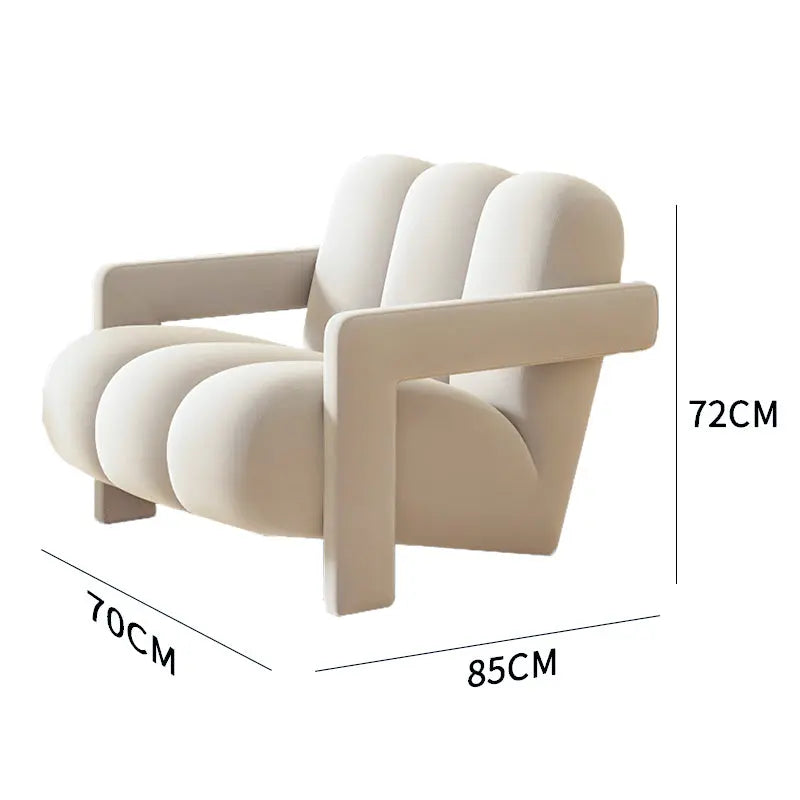 Classy Grey Armchair Londecor