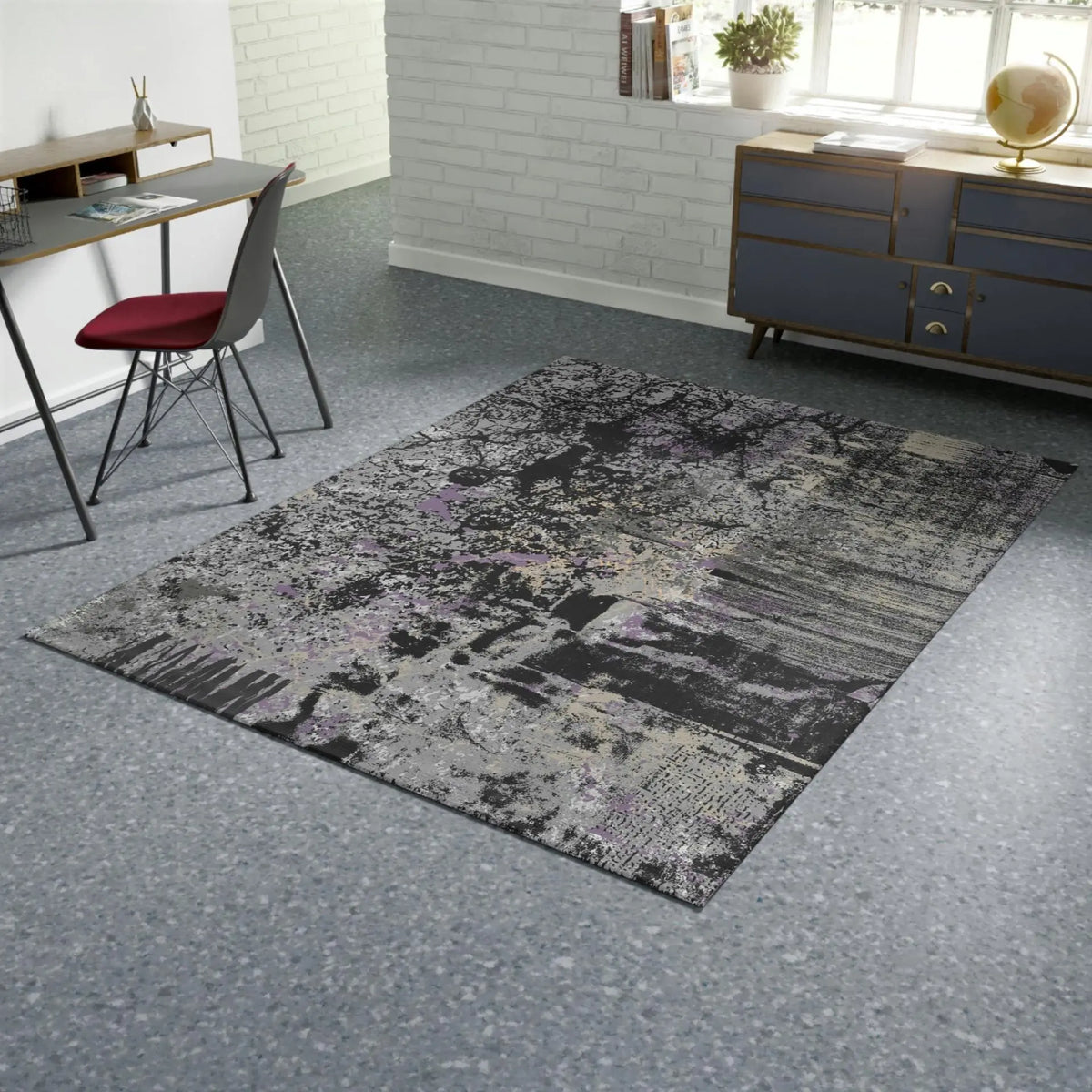 Rectangular - Minimal Rug Londecor