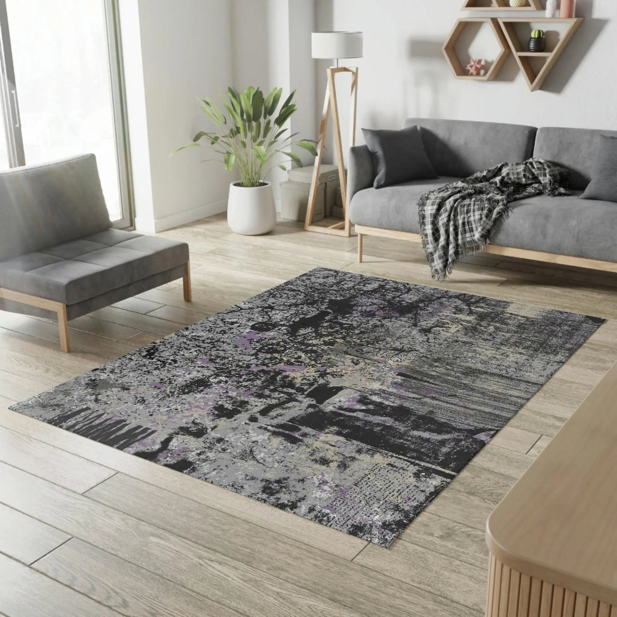 Rectangular - Minimal Rug Londecor