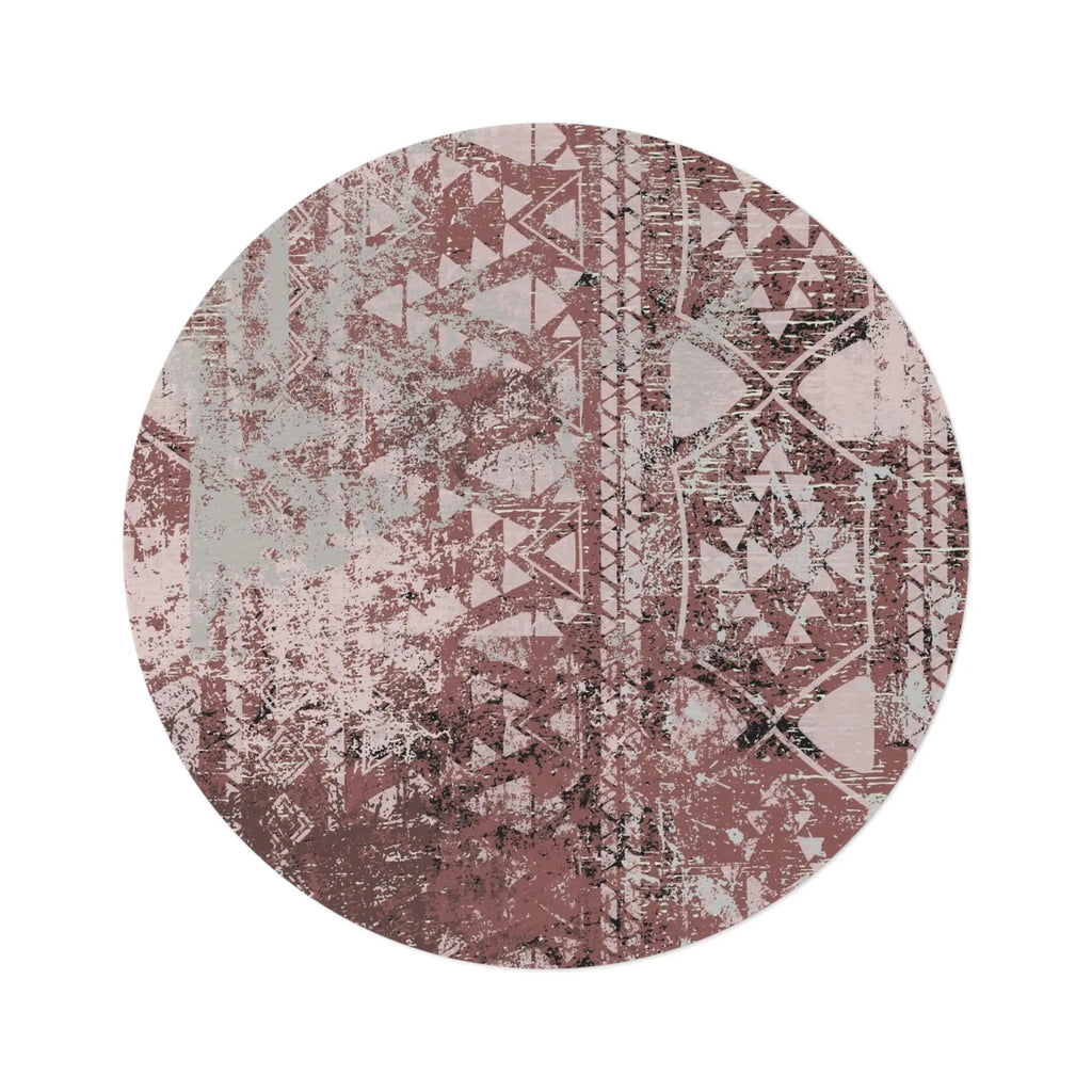 Meditation Multi-Purpose Designer Round Rug AZTEC Londecor