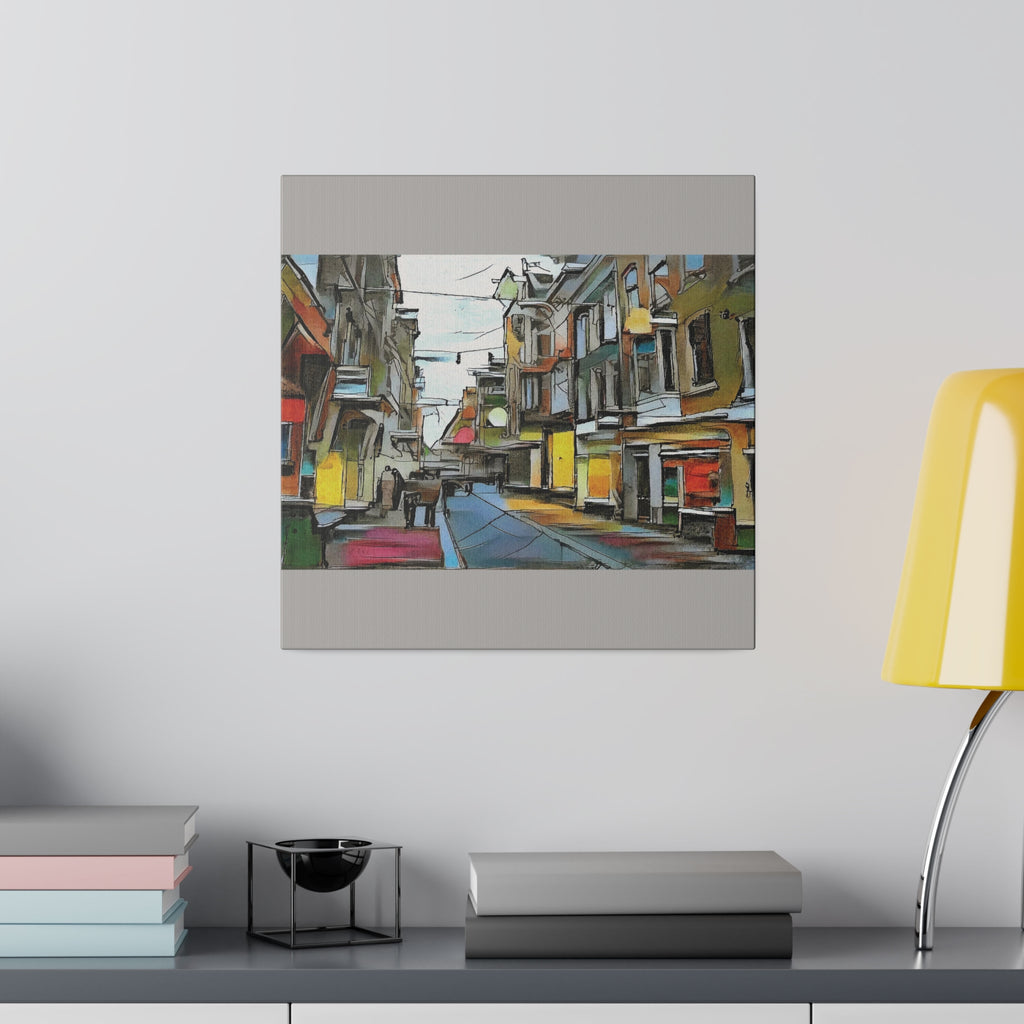 On The High Street Canvas Printify