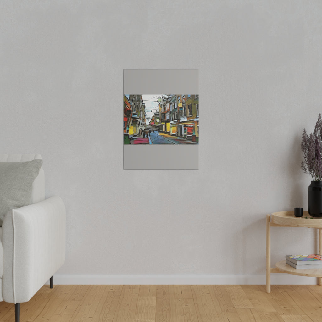 On The High Street Canvas Printify