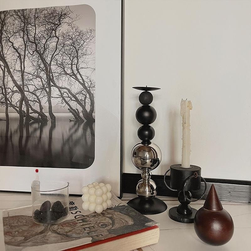 Aromatherapy Candle Ornaments Retro Romantic Table Candlestick Londecor