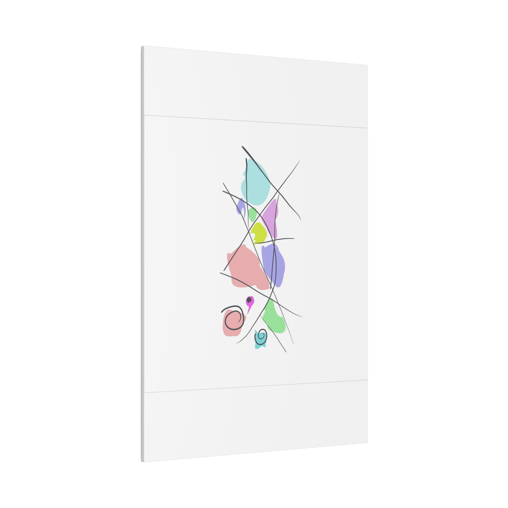 Pastels & Doodles Wall Art Printify