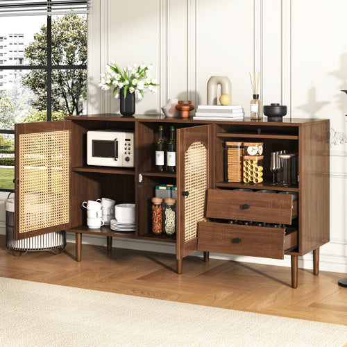 Country Rattan Sideboard