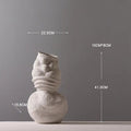 Abstract Human Face Flower Arrangement Londecor