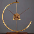 Walnut Pure Copper Clock Londecor
