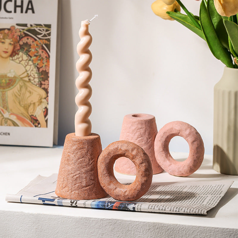 Ceramic Hand made Candle holder