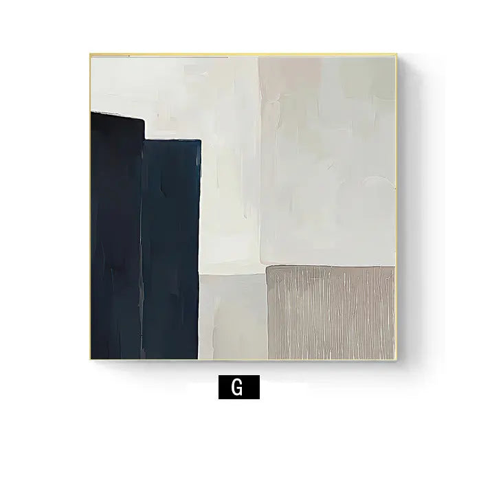 Beige Simple And Quiet Modern Minimalist Abstract Decorative Painting Londecor