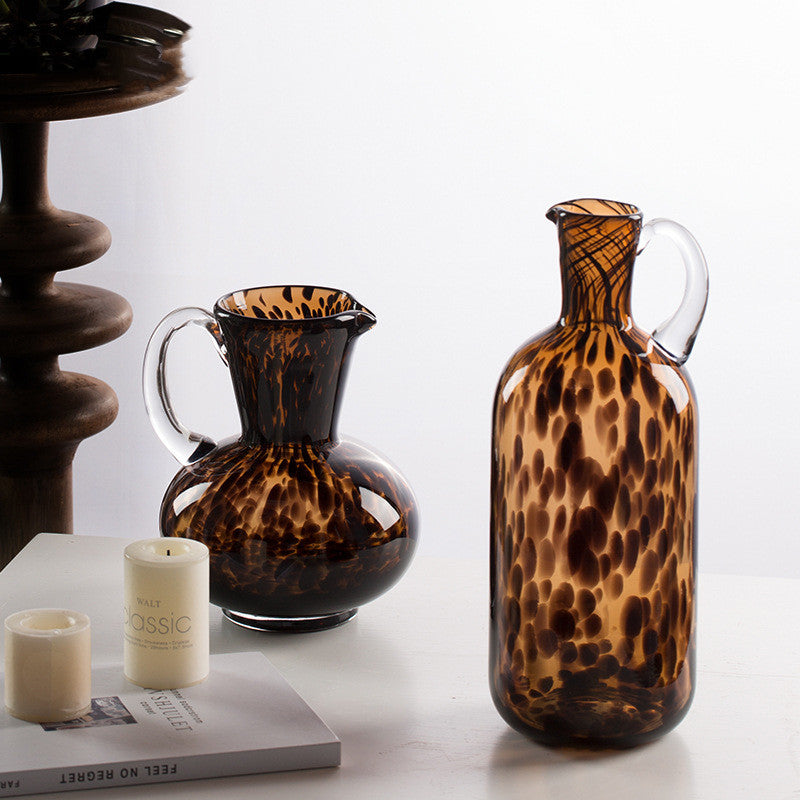 Tortoise Glass Vase