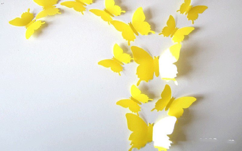 3D Butterfly Wall Stickers