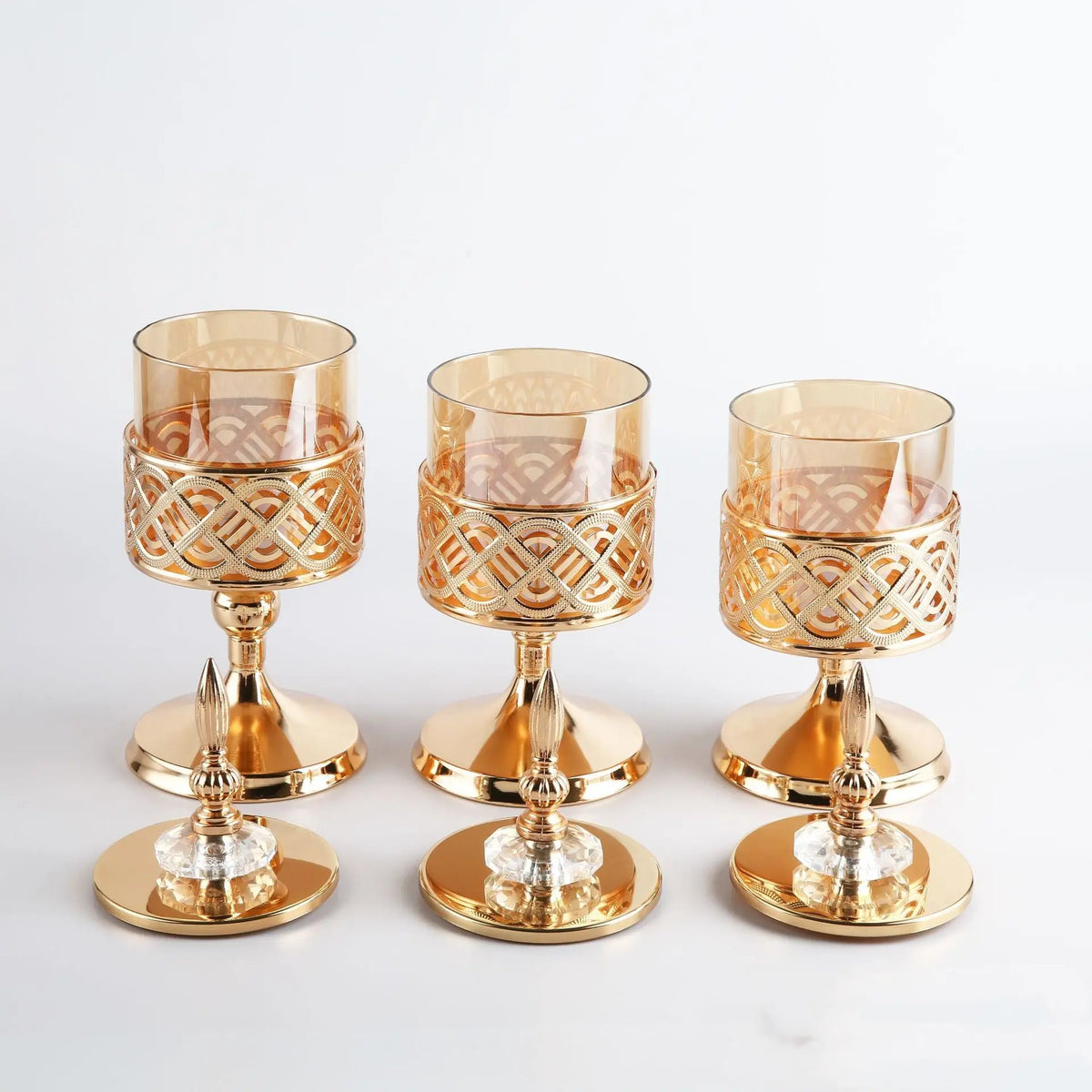 Glass Table Decoration Candle Holder Londecor