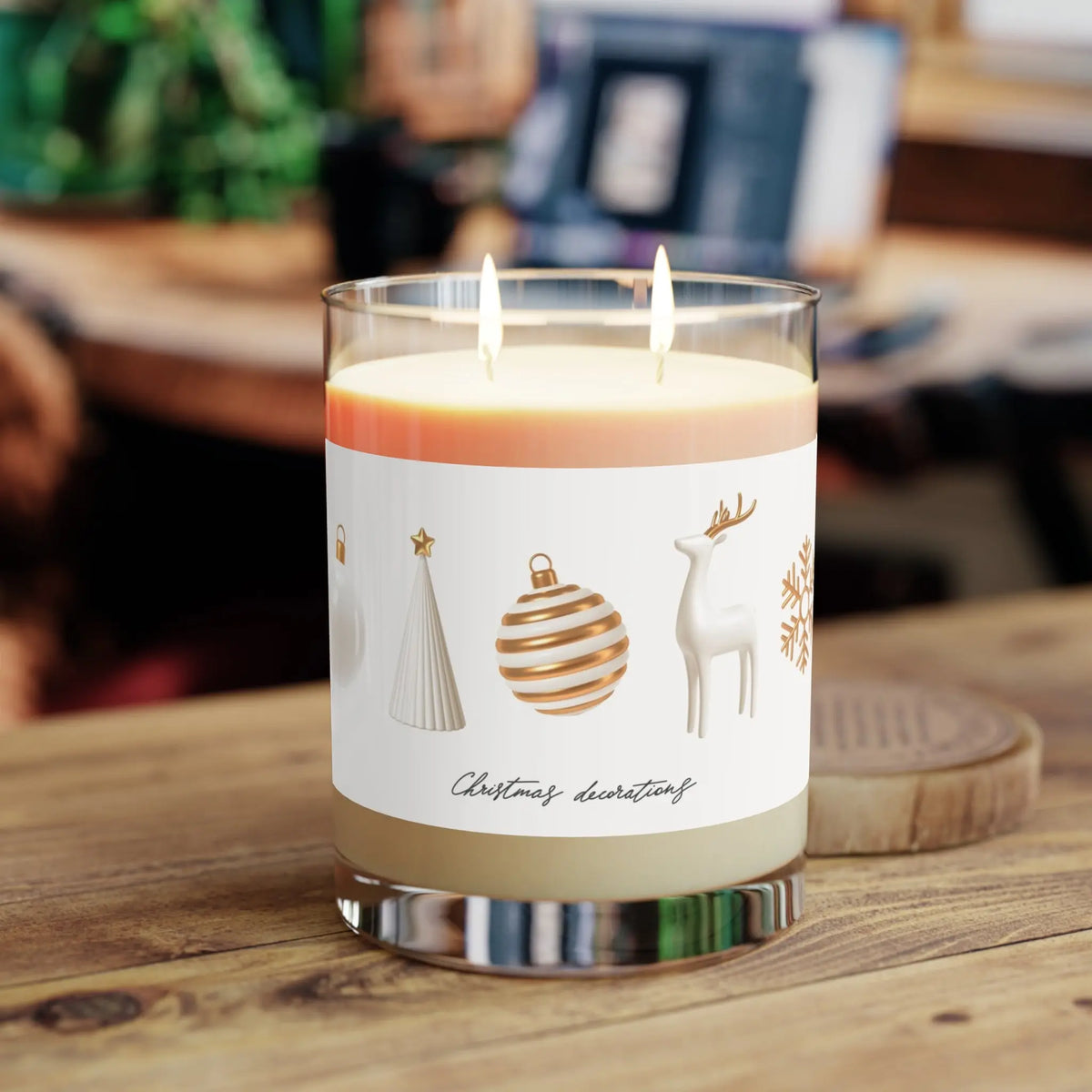 Scented Candle - Full Glass, 11oz Printify
