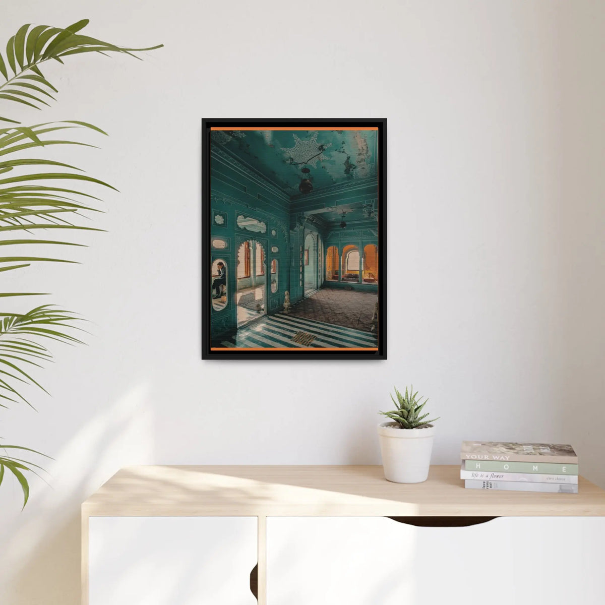 Matte Canvas, Black Frame Printify