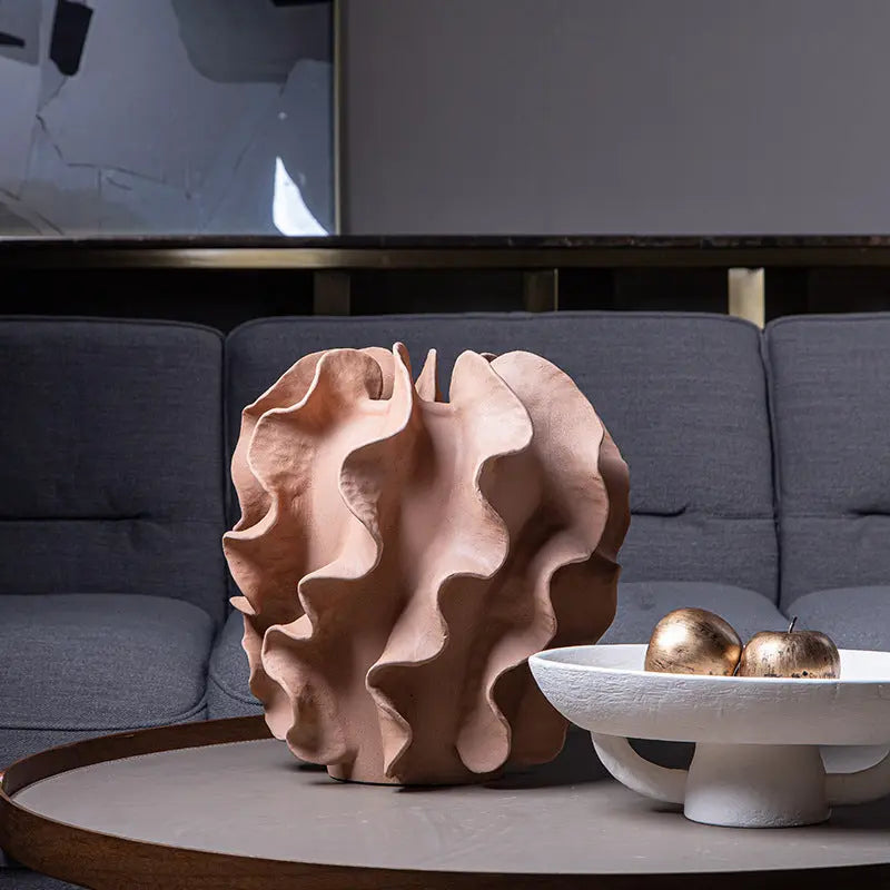 Nordic Light Luxury Minimalist Ceramic Vase Londecor