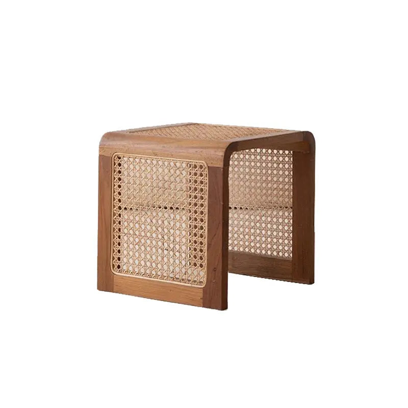 Vine Woven Japanese Solid Wood Coffee Table Londecor