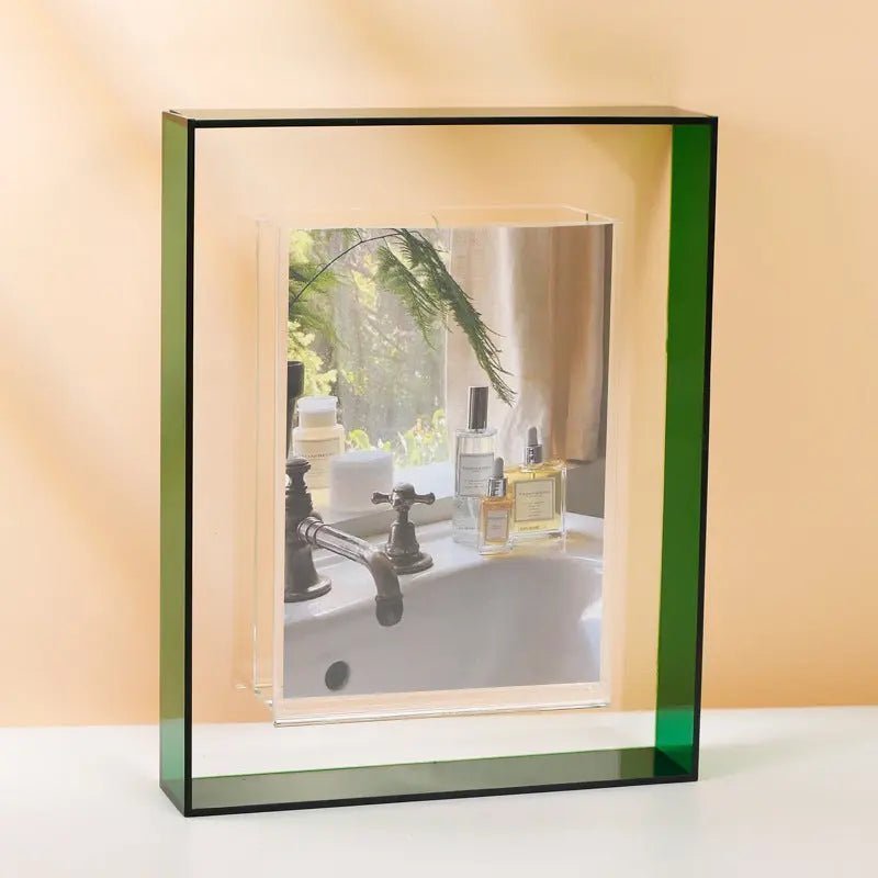 Londecor Clear Acrylic Photo Frame – Modern Rectangular Picture Frame for Home or Office - Londecor