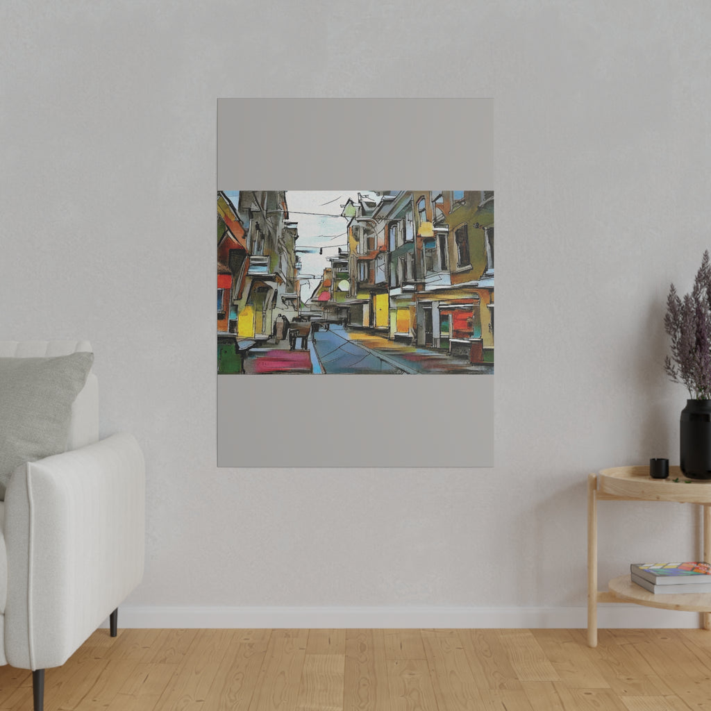 On The High Street Canvas Printify