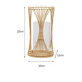 Rattan Candle Holder Living Room Bedroom Balcony Londecor