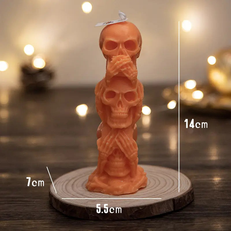 Halloween Pumpkin Candle Decoration Londecor