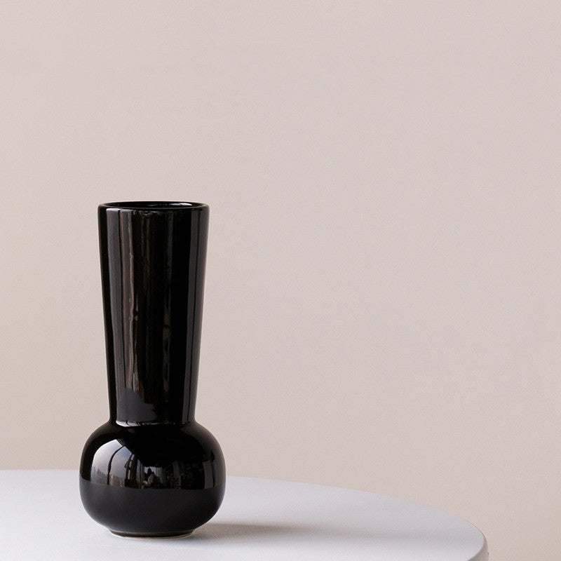 Wine Red Flower Pot