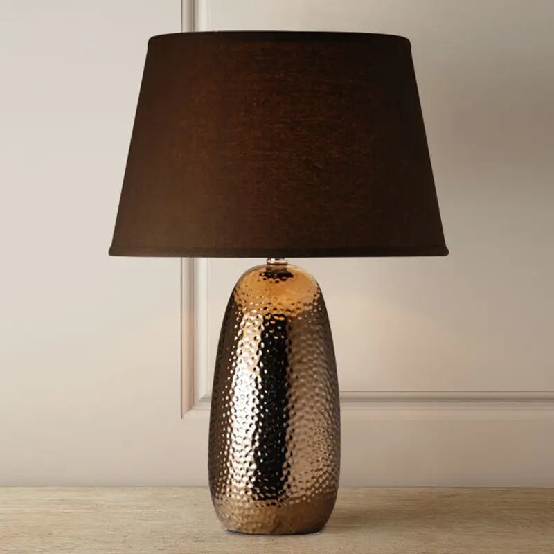 Metal Glazed Ceramic Table Lamp Londecor