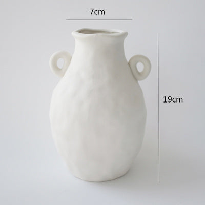 Plain Ceramic Vase Decoration