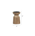 Solid Wood Retro Candlestick Home B & B Table Decoration Candle Holder Wooden Londecor