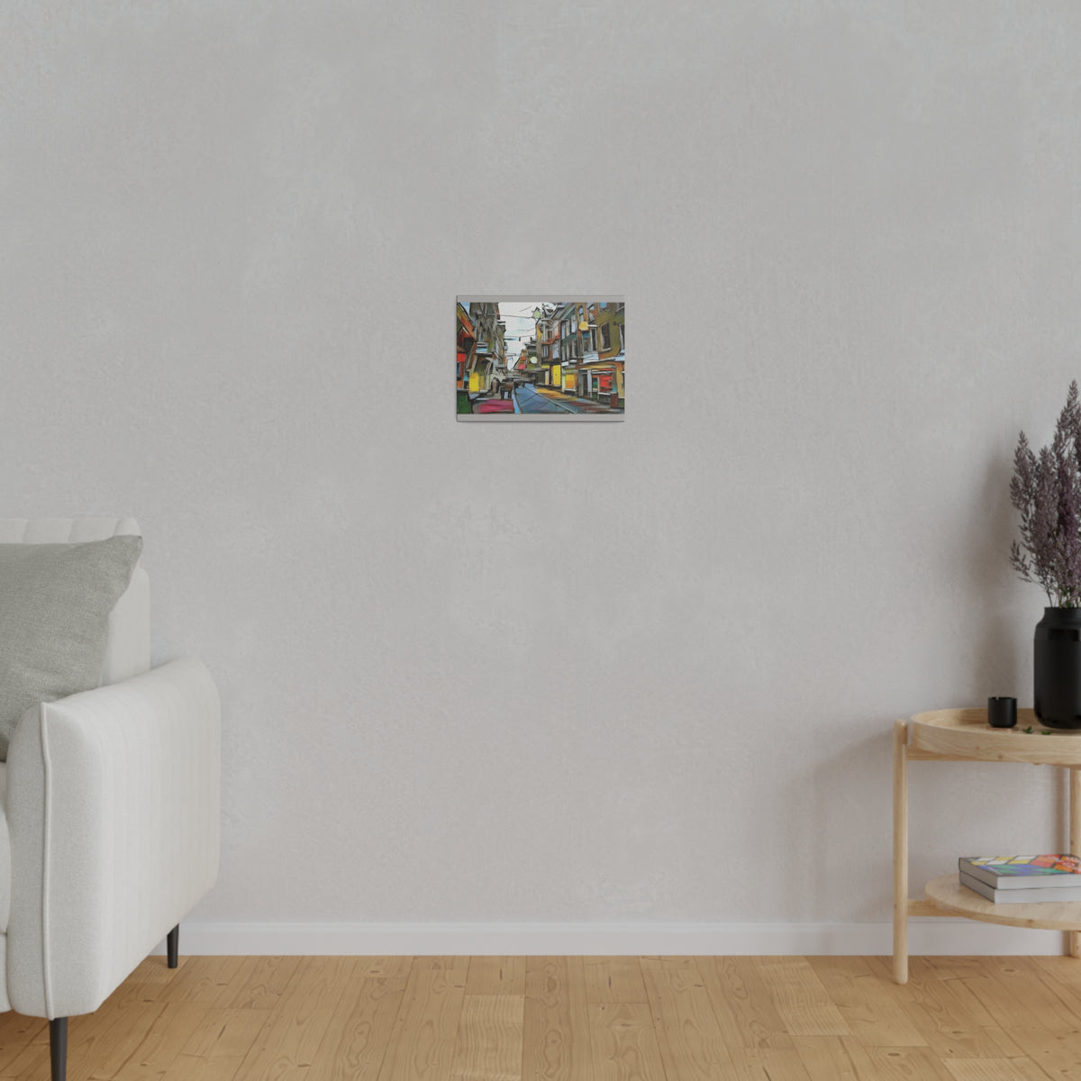 On The High Street Canvas Printify