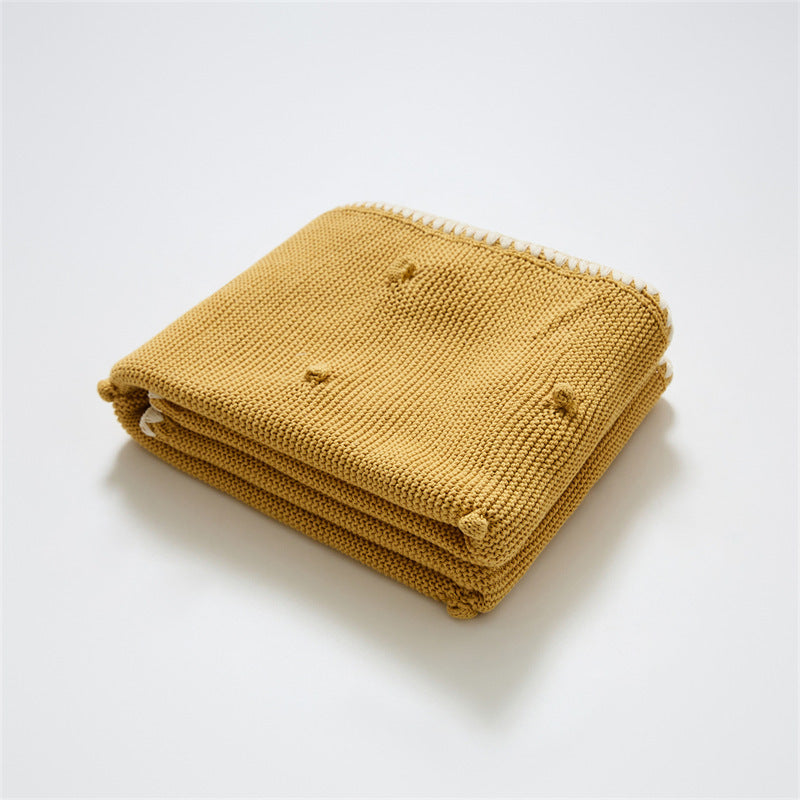 Children's Cotton Knitted Blanket/Throw