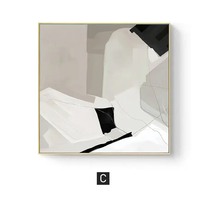 Beige Simple And Quiet Modern Minimalist Abstract Decorative Painting Londecor