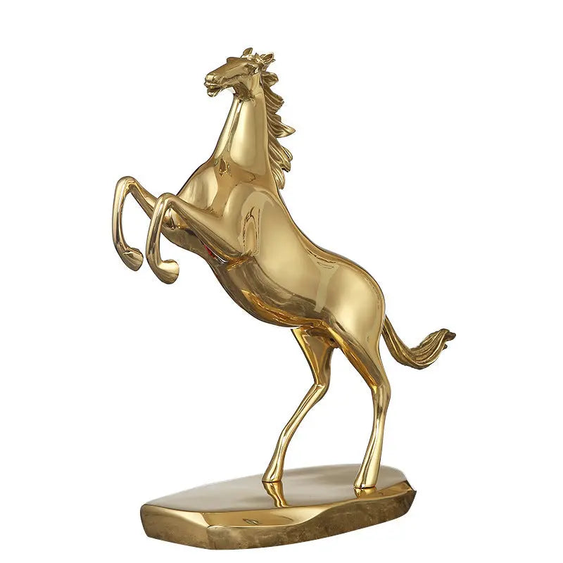 Light Luxury Pure Copper Horse￼ Ornament Londecor