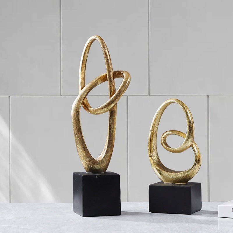 Abstract Ring Ornaments
