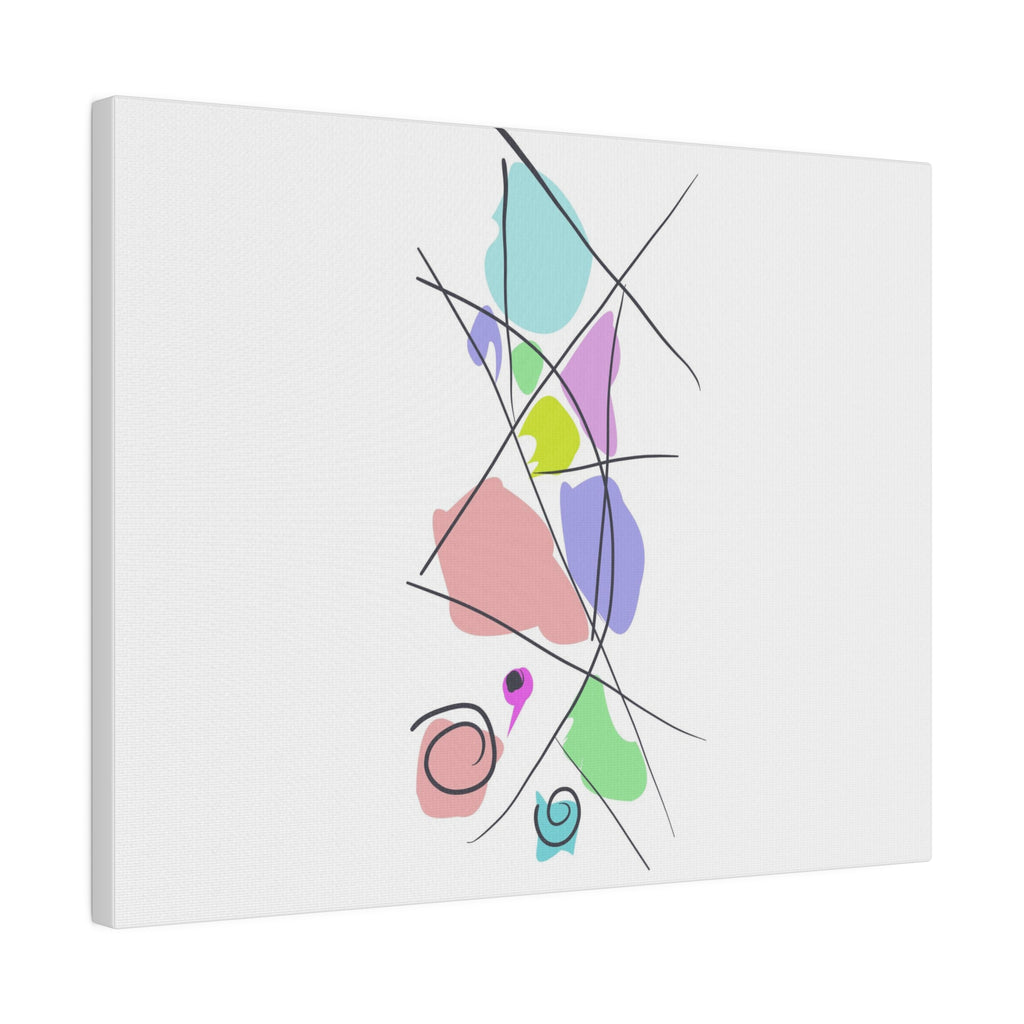 Pastels & Doodles Wall Art Printify