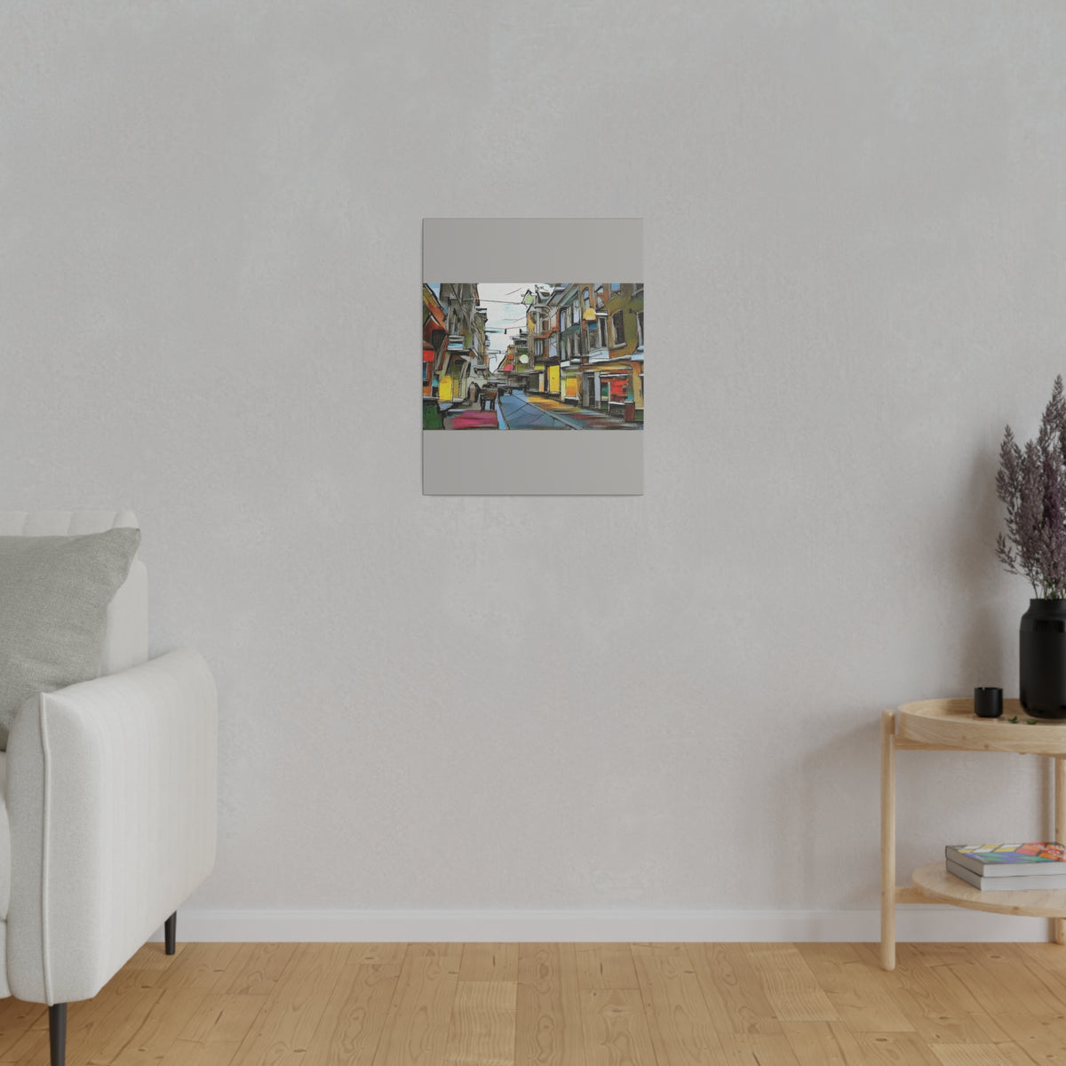 On The High Street Canvas Printify