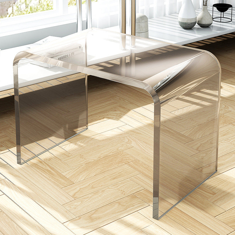 Modern Minimalist: Acrylic Coffee Table (Light Luxury, Side Table/Nightstand)