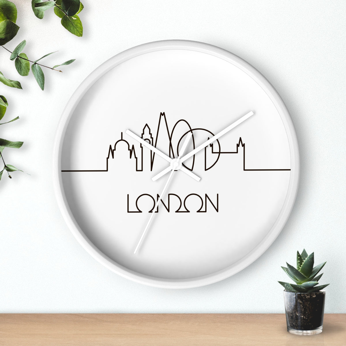 London Wall Clock Printify