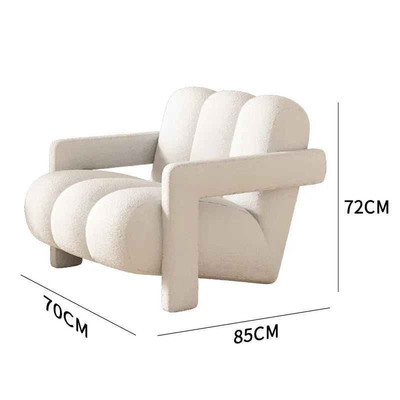 Classy Grey Armchair Londecor