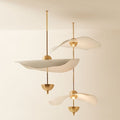 Acrylic Lotus Leaf Chandelier