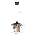 Chandelier Art Straw Hat Living Room Creative