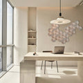 Wood Wall Art - Wooden Hexagonal Panel - Home Decor - Layered Art Londecor