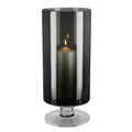 Viana Grey Glass Table Vase