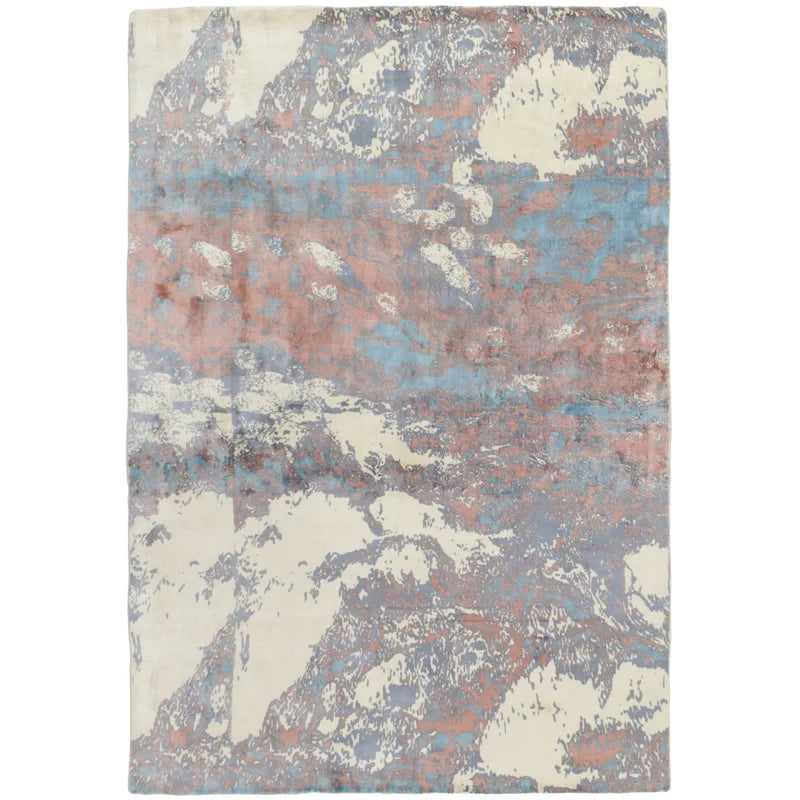 Luxurious Wool Rug: Hand Looped Carlton