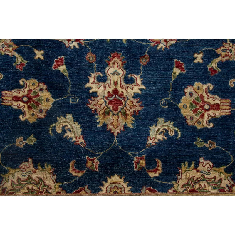Textured Charm Handwoven Wool Rug
