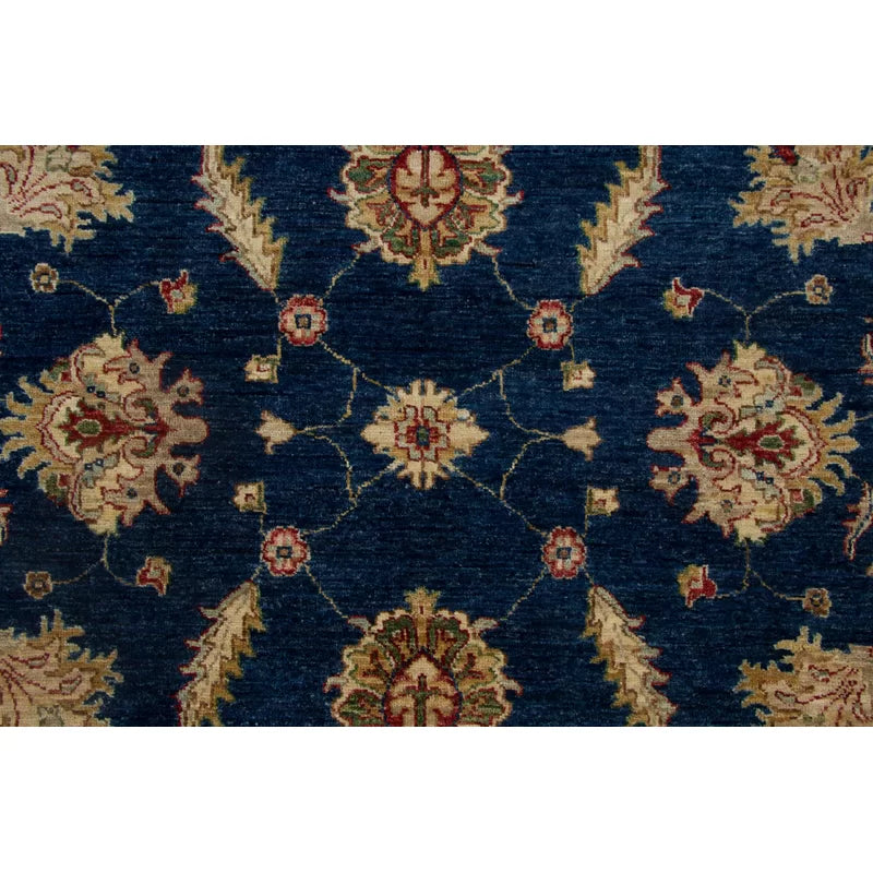 Textured Charm Handwoven Wool Rug